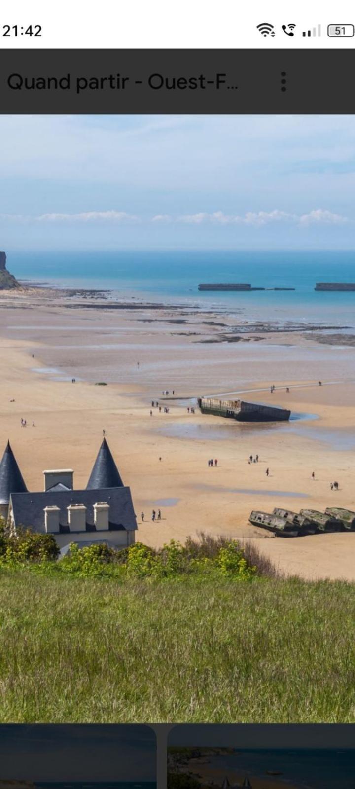 Tour-en-Bessin Claude Et Astridヴィラ エクステリア 写真